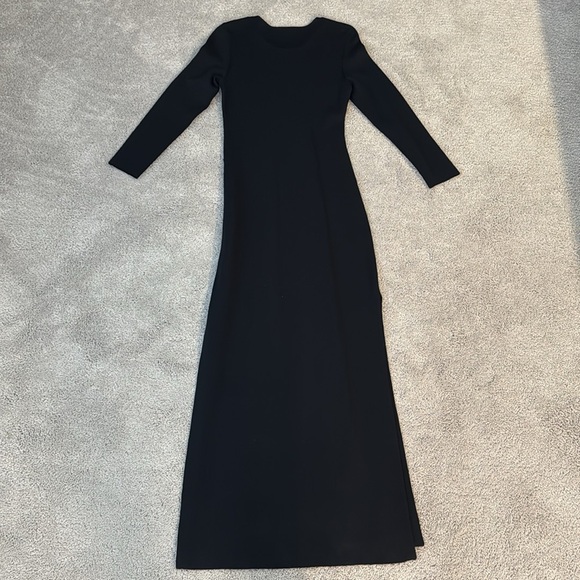 STAUD Aries Star Embroidered Maxi Dress | Long Sleeve | Size M | Black - Picture 8 of 12